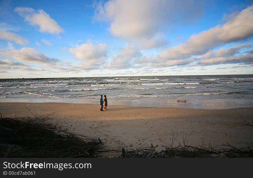 Coast of the Baltic sea