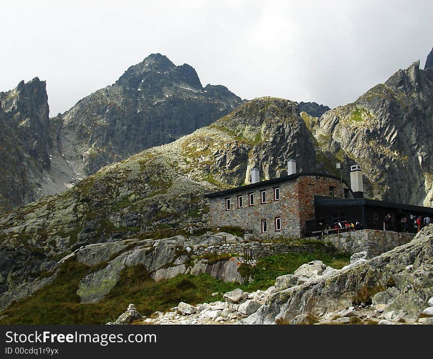 This is Terry cottage from High Tatra. This is Terry cottage from High Tatra