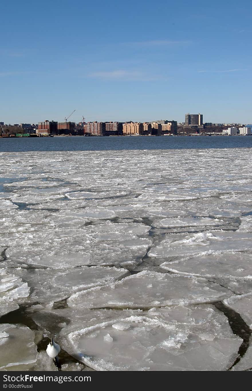 Ice On The Hudson