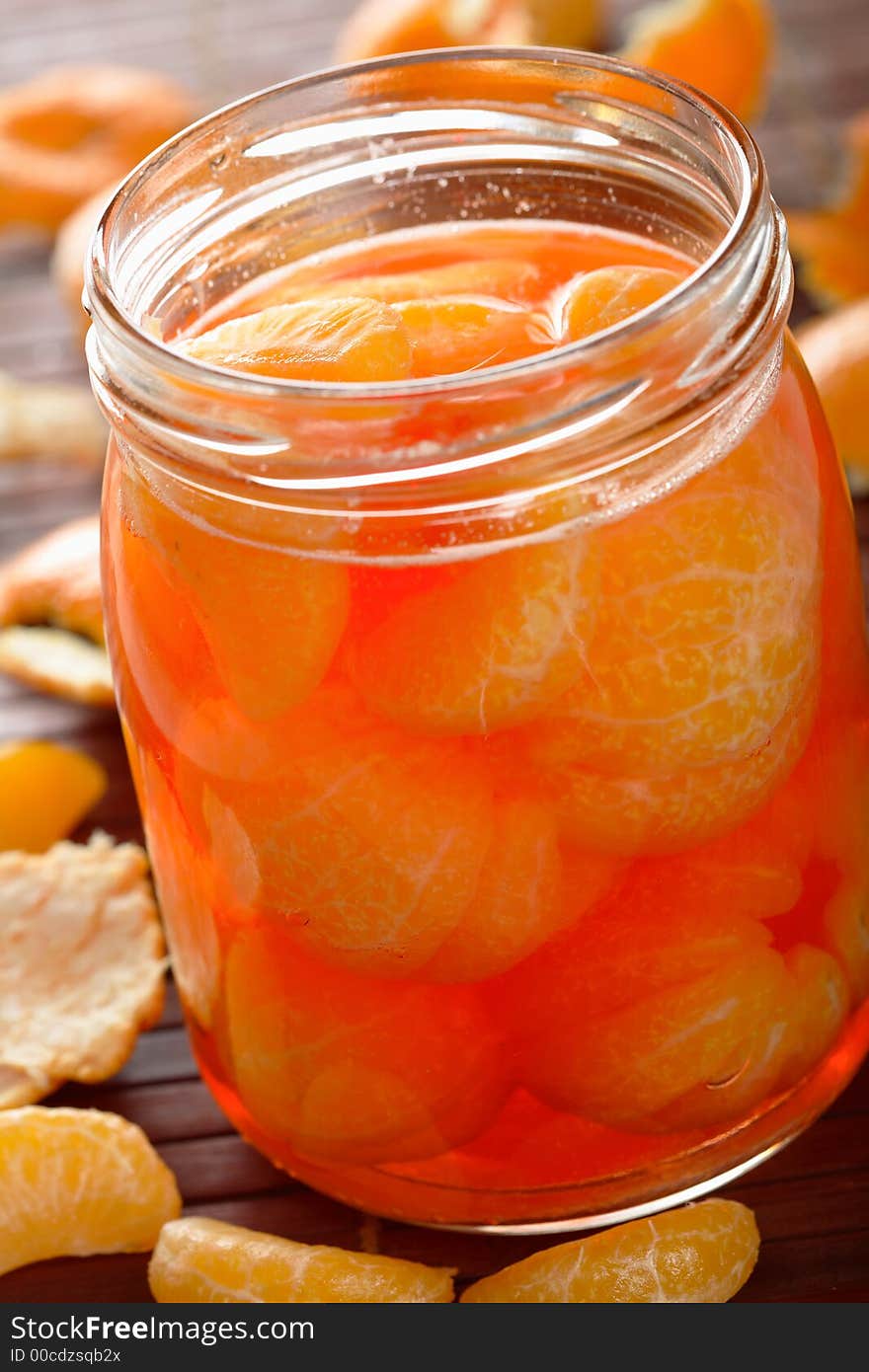 Tangerines With Liqueur