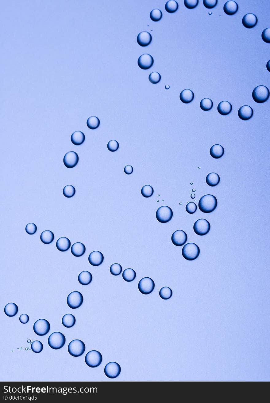 Close-up Photo of Water Drops. Close-up Photo of Water Drops