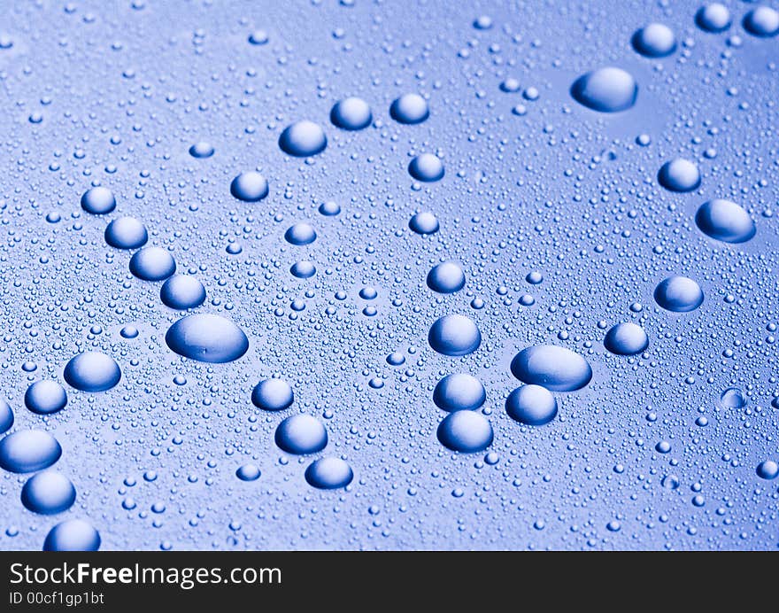 Close-up Photo of Water Drops. Close-up Photo of Water Drops