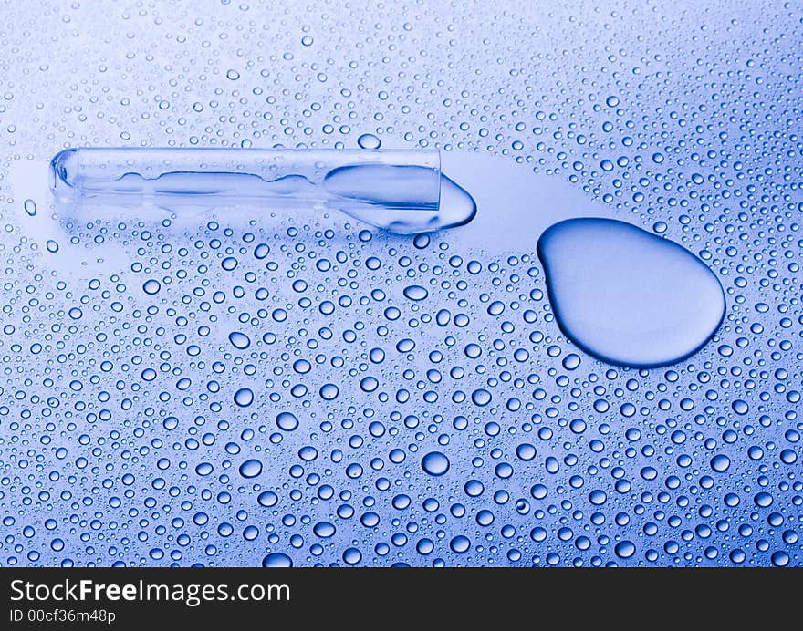 Close-up Photo of Water Drops. Close-up Photo of Water Drops