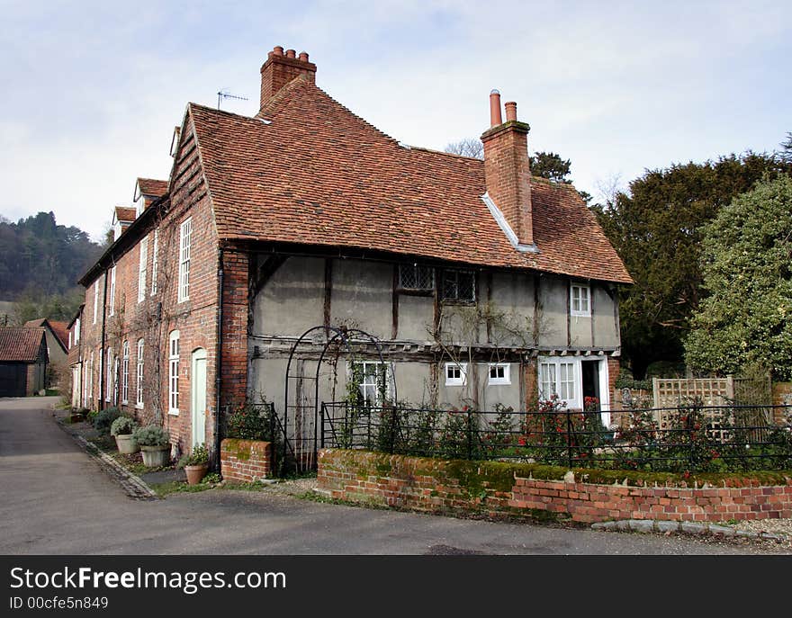 Quaint Timber Framed Medieval Village Cottage in England