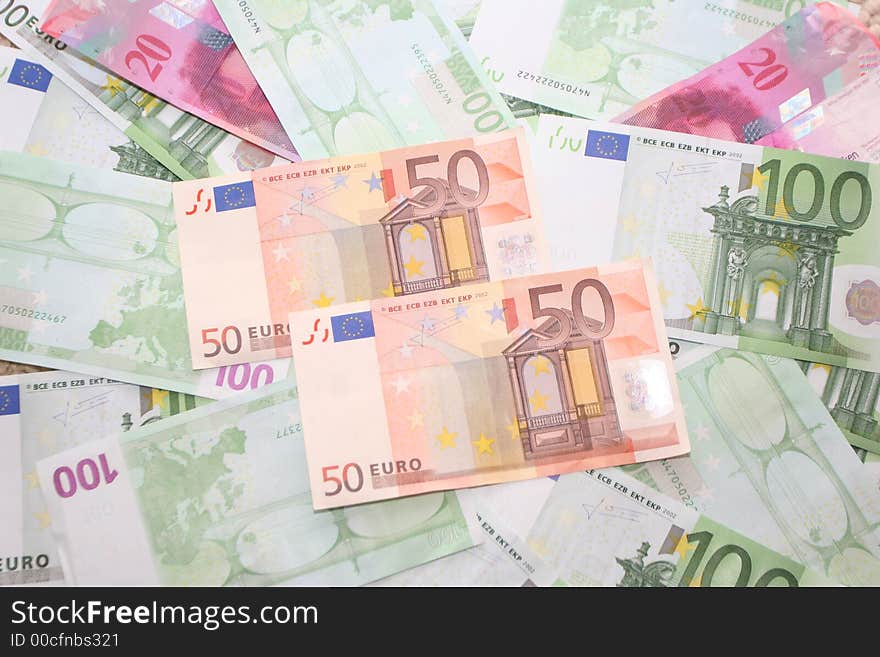 Euro for background