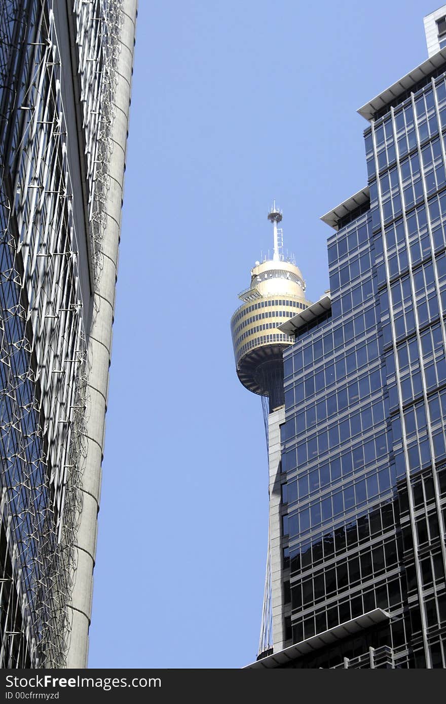 Modern Tall Urban Office Building In Sydney, Australia