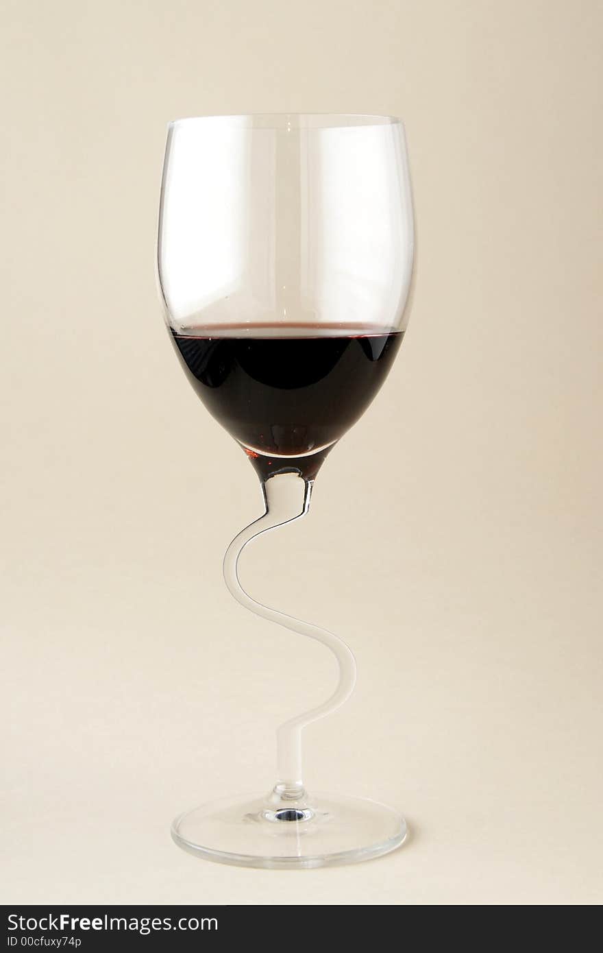 Photo of glasses of wine on soft background. Photo of glasses of wine on soft background