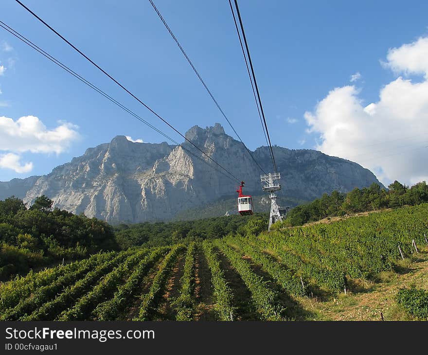 View of mountain Ai-Petri.