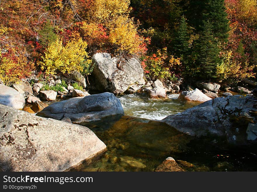 South fork of the Payette river, central Idaho. South fork of the Payette river, central Idaho