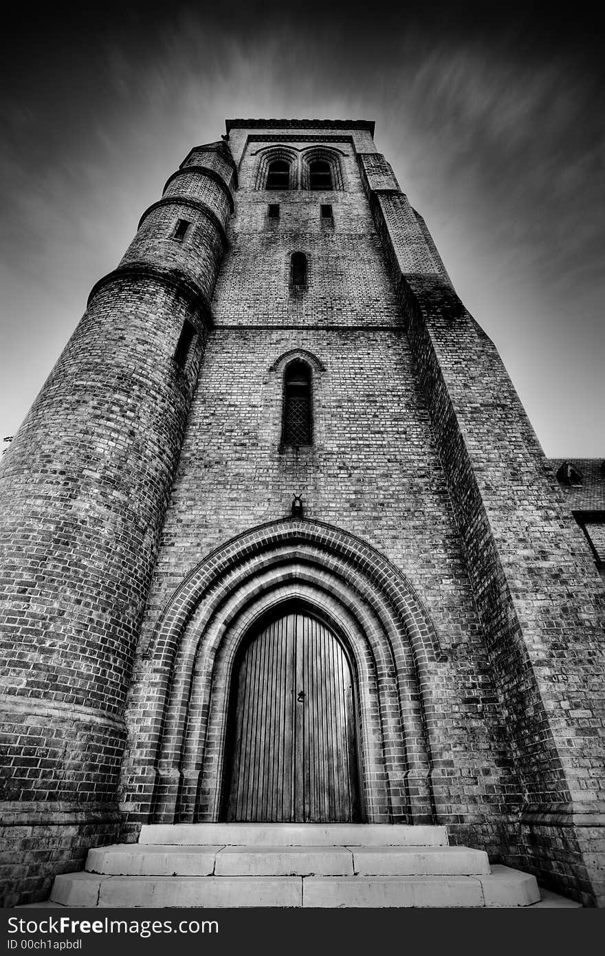 Spooky old church in Australia. Spooky old church in Australia