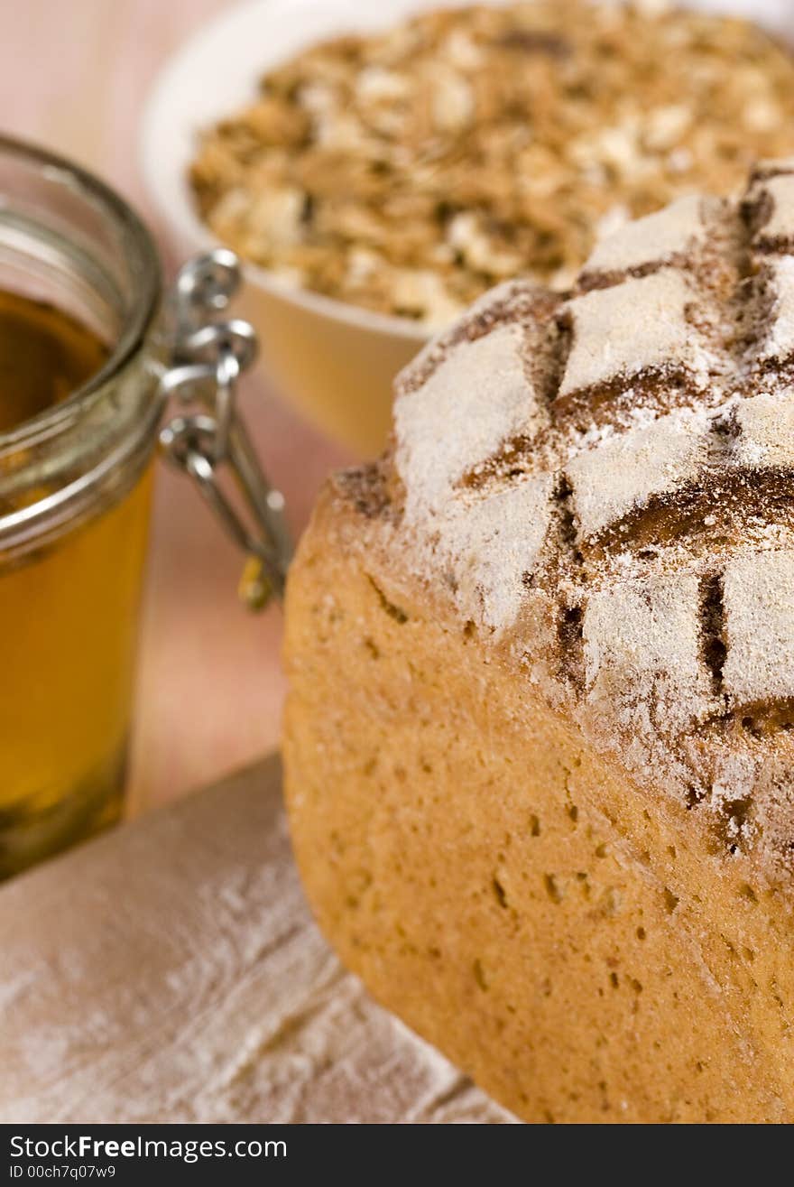 Bread is one of the basic kinds of food in Europen countries. Bread is one of the basic kinds of food in Europen countries.