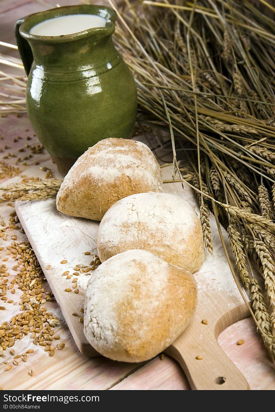 Bread is one of the basic kinds of food in Europen countries. Bread is one of the basic kinds of food in Europen countries.