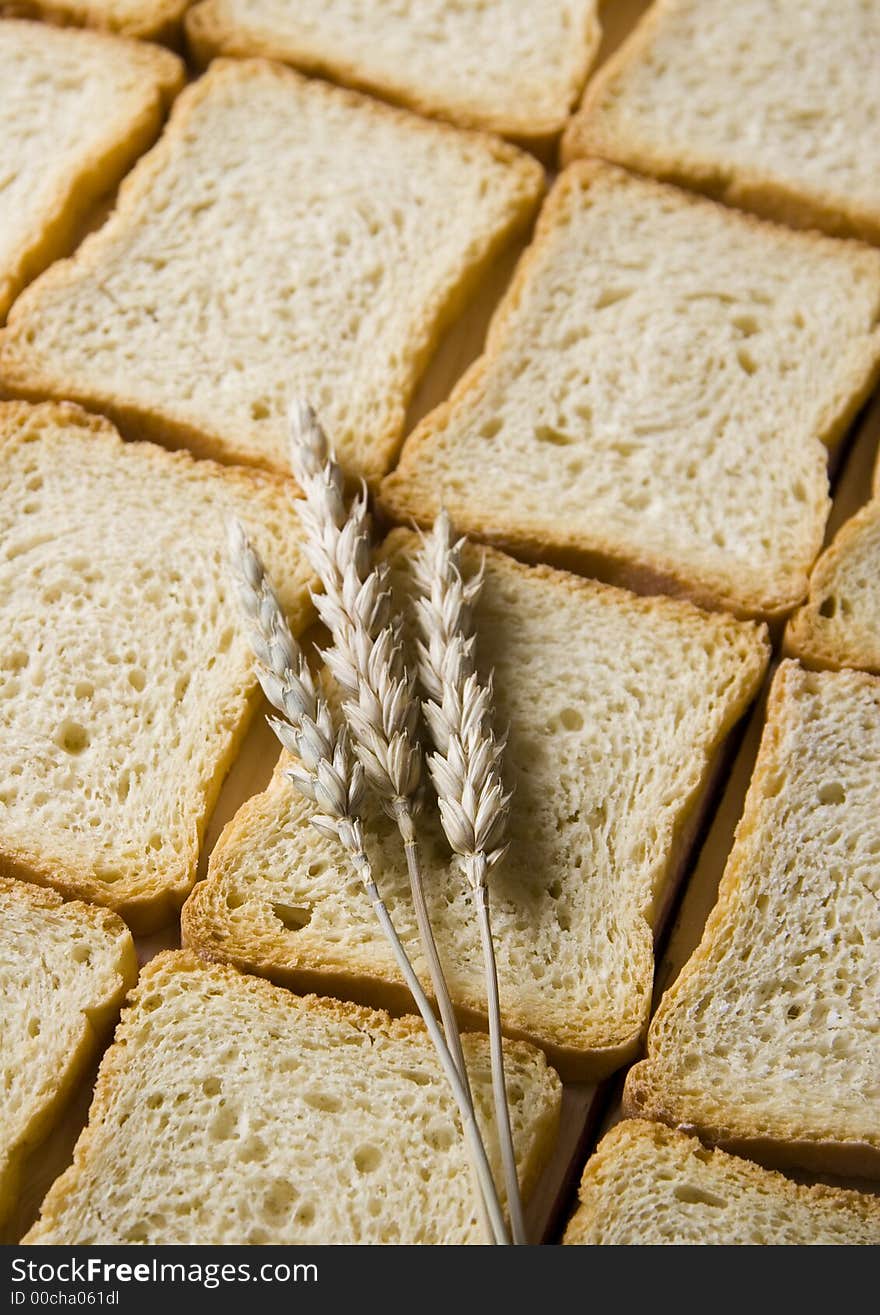 Bread is one of the basic kinds of food in Europen countries. Bread is one of the basic kinds of food in Europen countries.