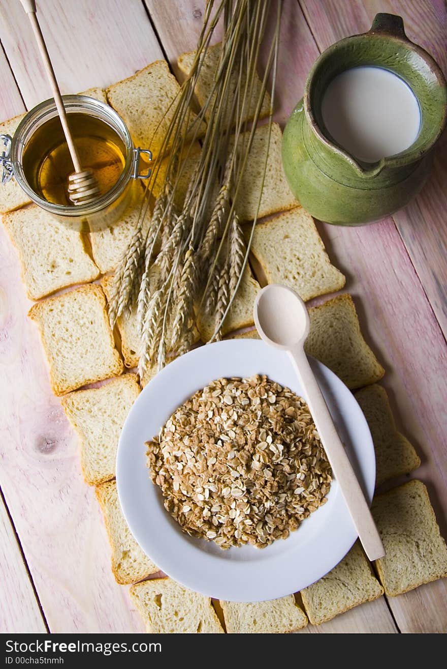 Bread is one of the basic kinds of food in Europen countries. Bread is one of the basic kinds of food in Europen countries.