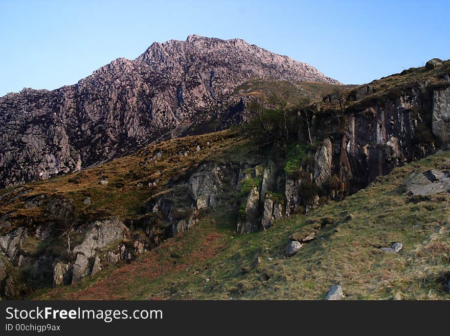 Rocks in Snowdonia