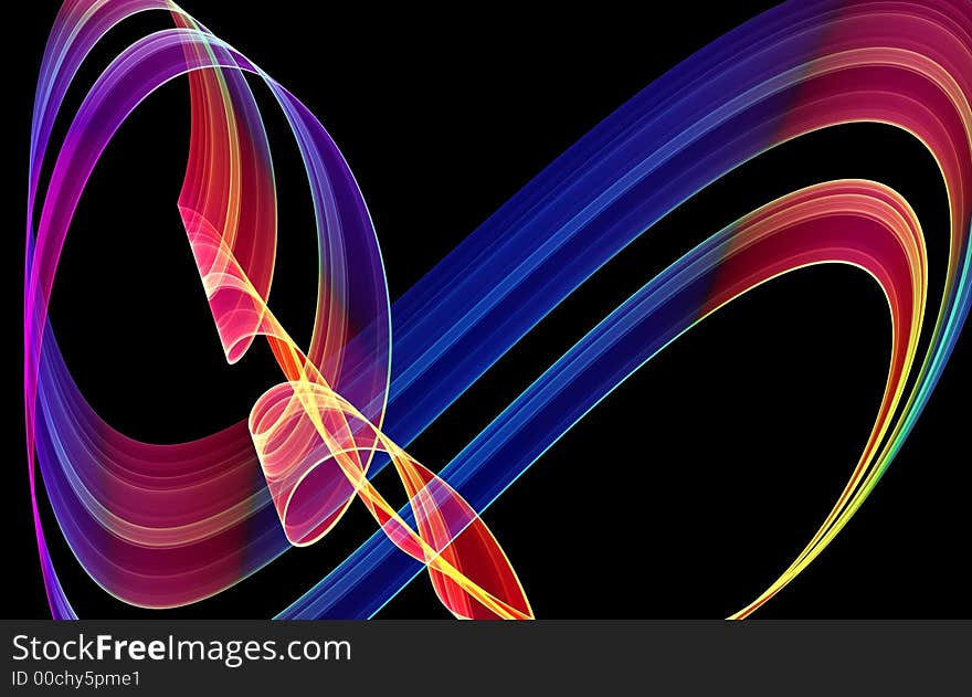 High quality very detailed rendered abstract background