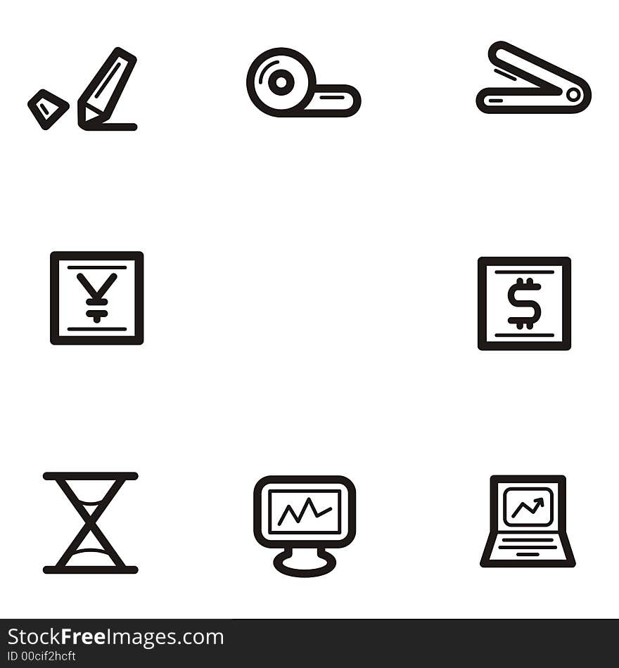 Plain Icon Series - Business