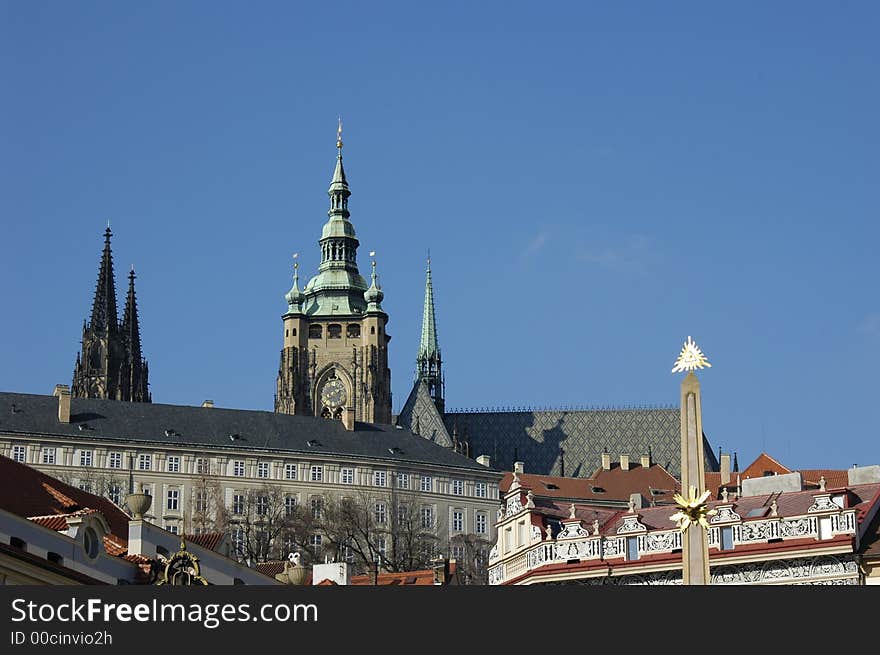 Cathedral of St Vitas.Prague, Czech Republic