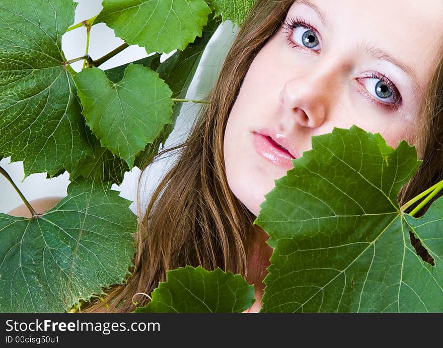 Leaf Woman