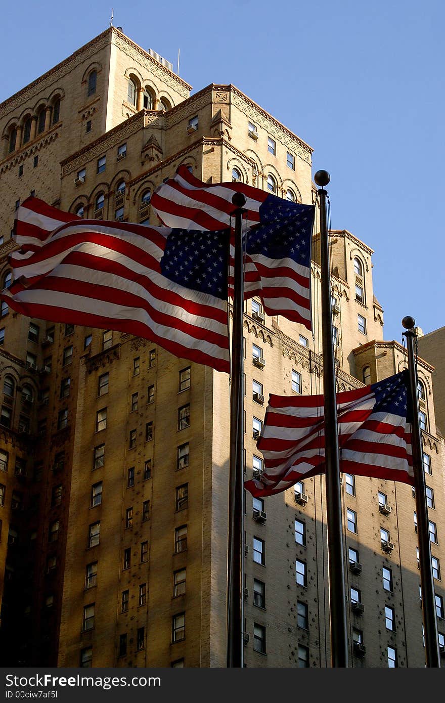 Typical building in New York city, Manhattan, United States of America. Typical building in New York city, Manhattan, United States of America