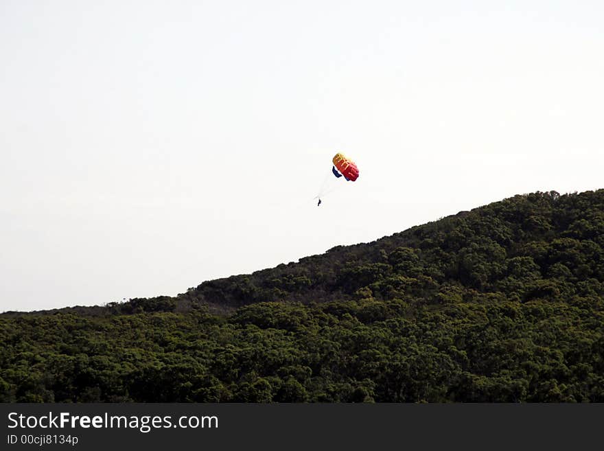 Colourful Parachute