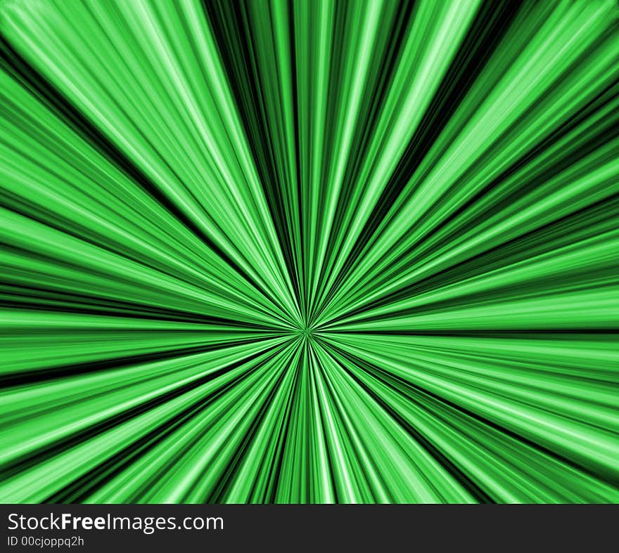 Abstract composition with rays, illustration background