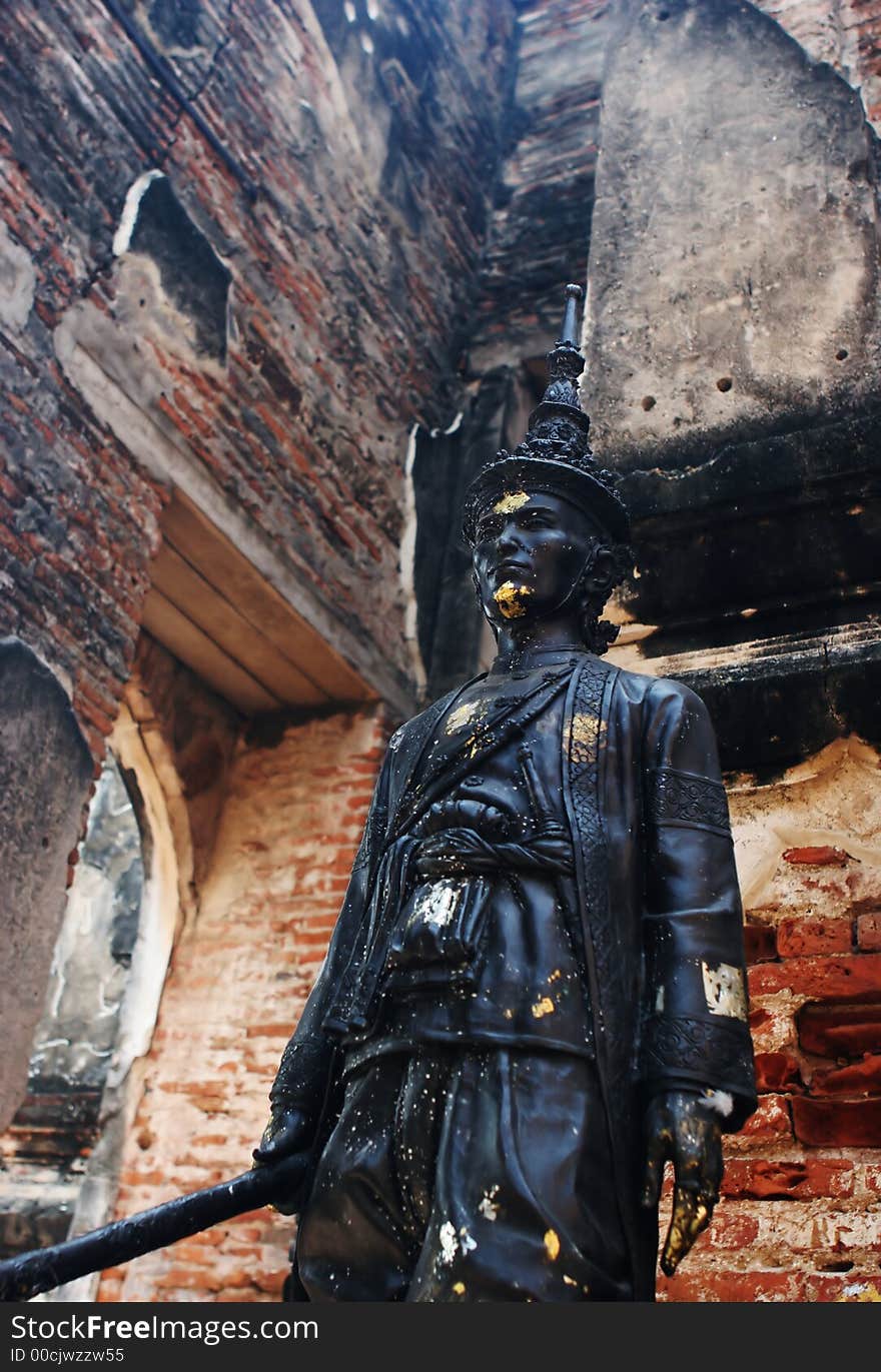 Statue at Lop Buri in Thailand