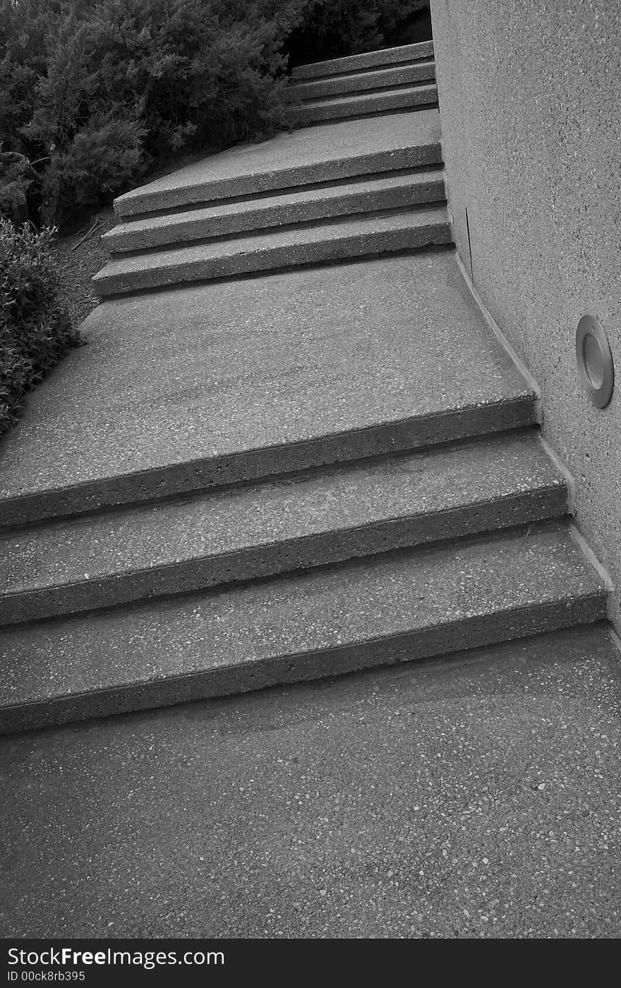 This is a photo of a stairway.