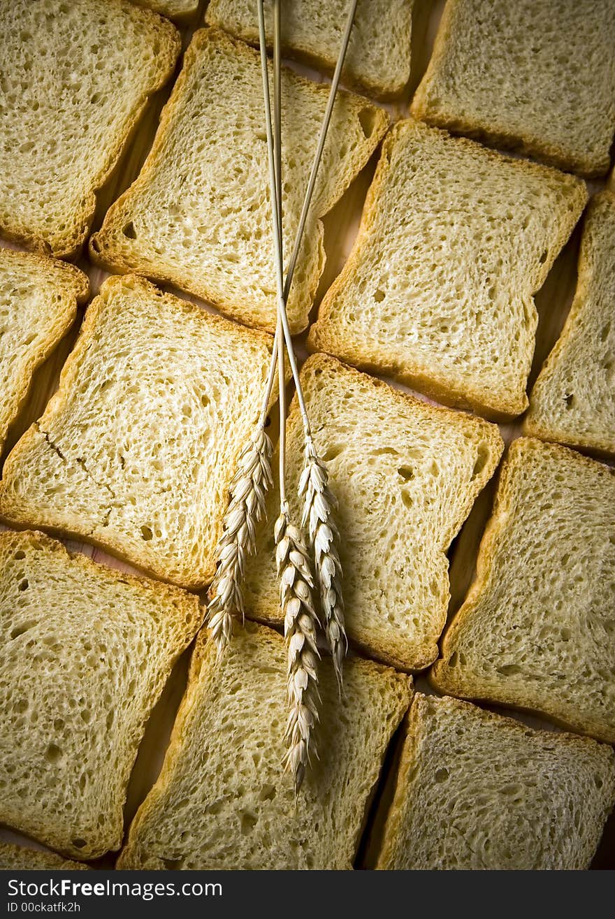 Bread is one of the basic kinds of food in Europen countries. Bread is one of the basic kinds of food in Europen countries.