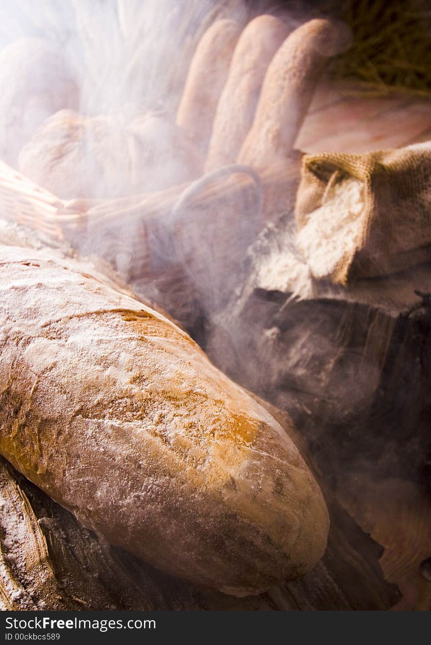 Bread is one of the basic kinds of food in Europen countries. Bread is one of the basic kinds of food in Europen countries.