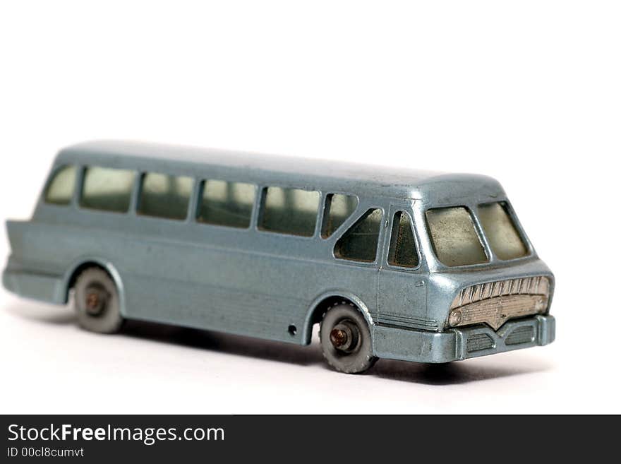 Old toy car Leyland Royal Tiger Coach 2