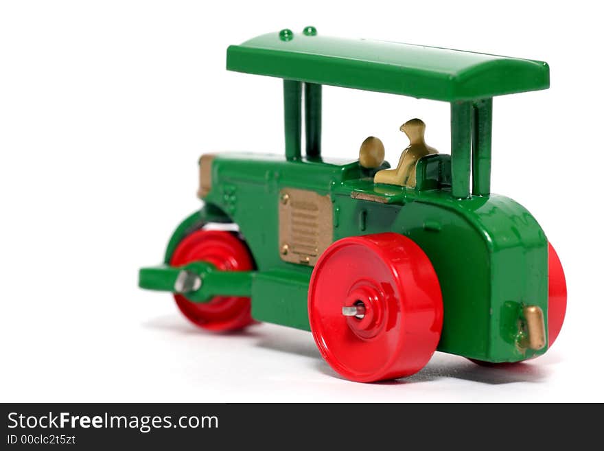 Old toy car Road Roller 3