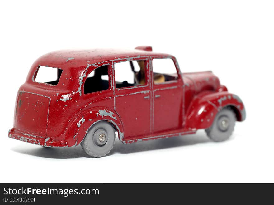 Old toy car Austin Metropolitan Taxi 3