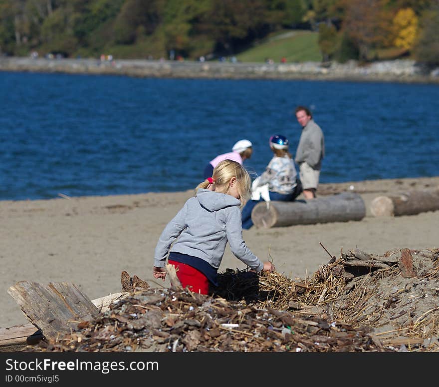 Beach combing