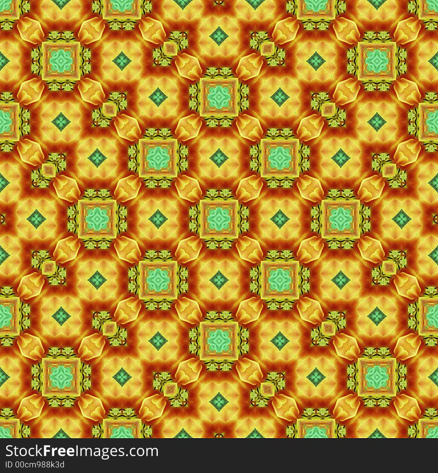 Seamless flower repeat pattern (6)