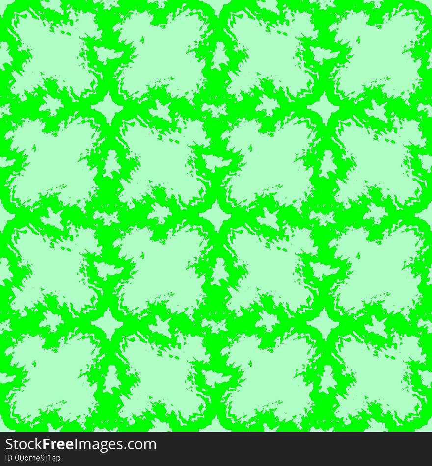 Green seamless pattern