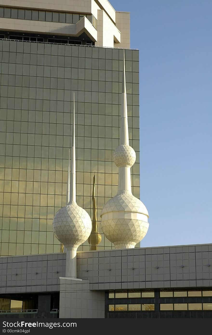 Fragment of a facade of office building