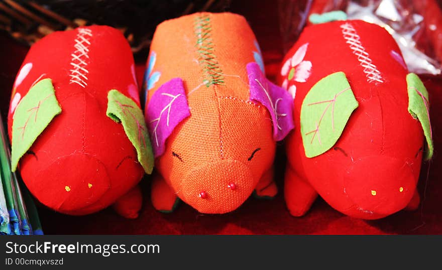 The Year of the Pig - Chinese crafts