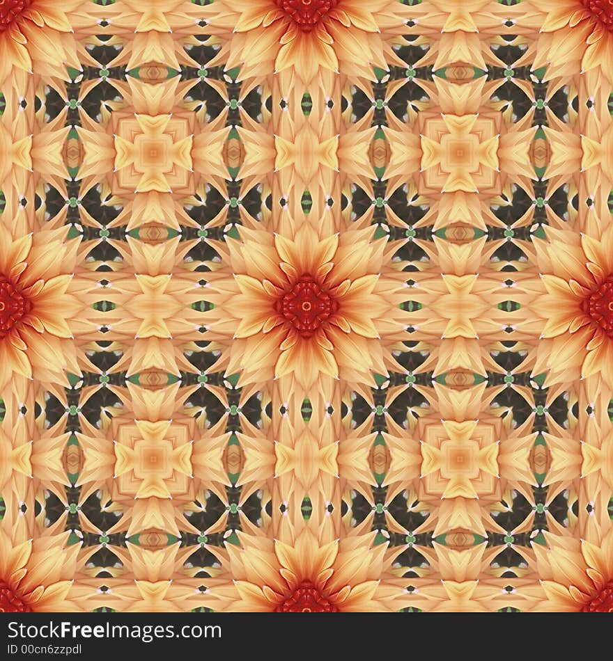 Seamlessly repeating wallpaper pattern, flower backgrounds. Seamlessly repeating wallpaper pattern, flower backgrounds