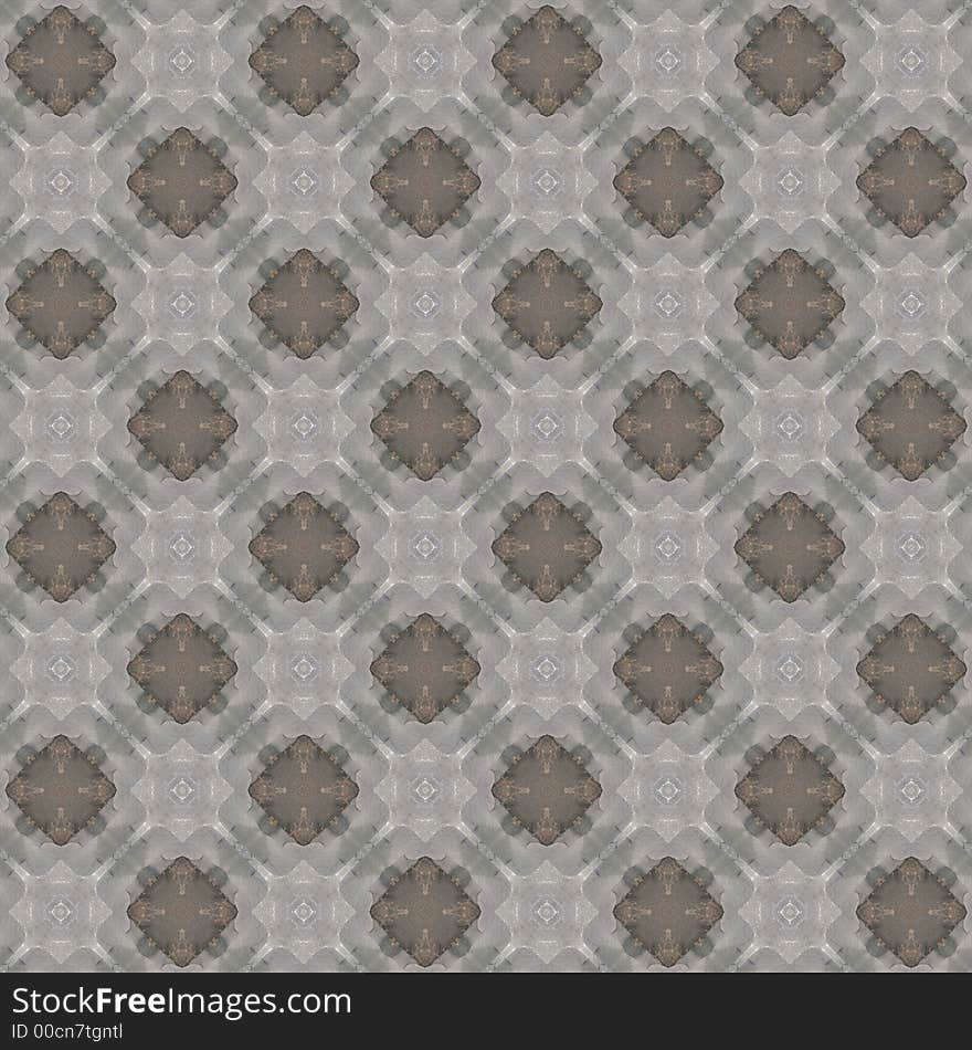 Seamlessly repeat pattern tile, ornament from stone