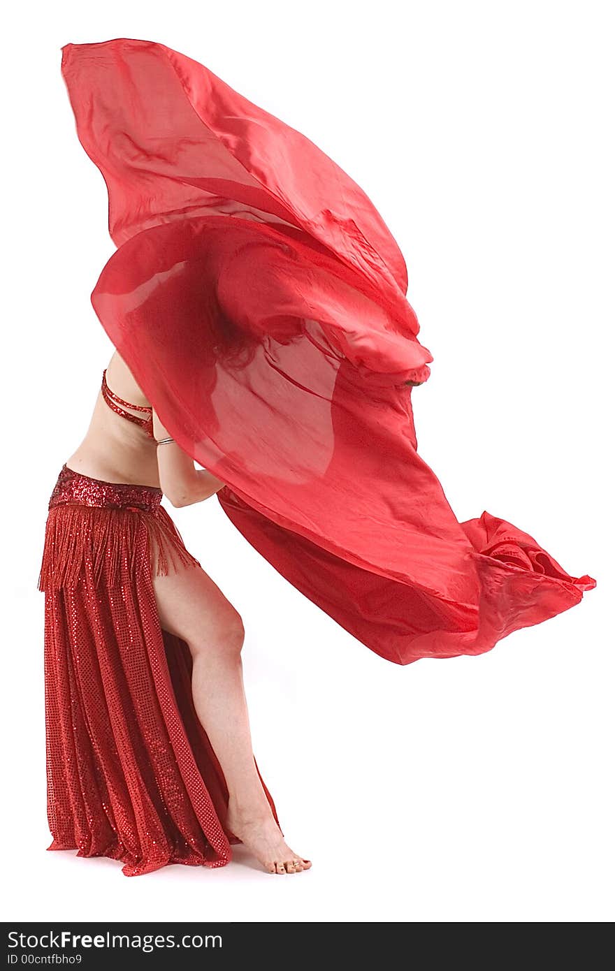 Belly dancer doing her thing. Belly dancer doing her thing