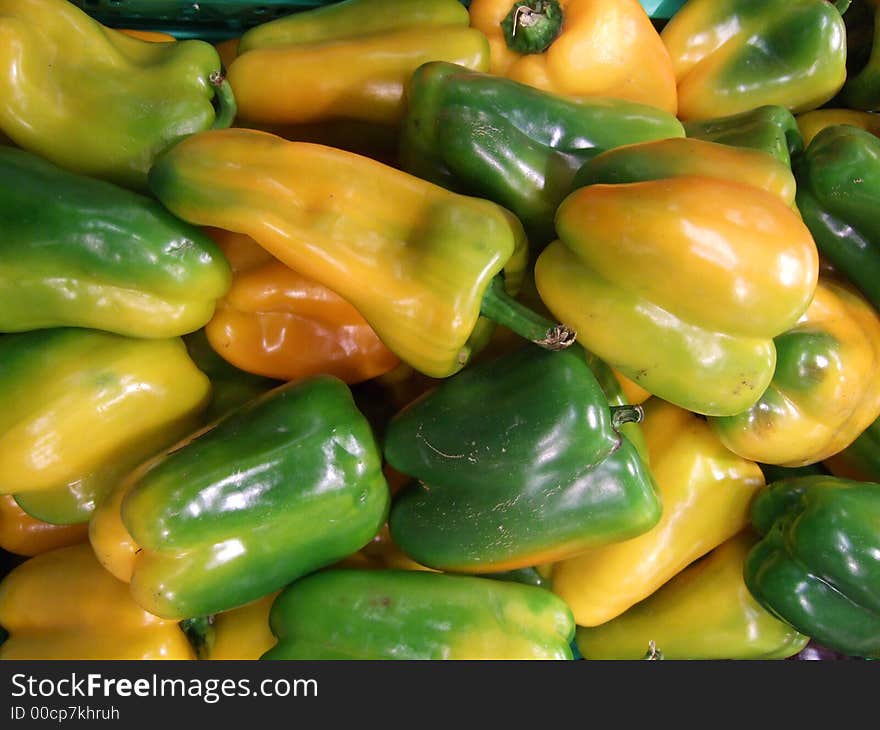 Green and yellow vegetables