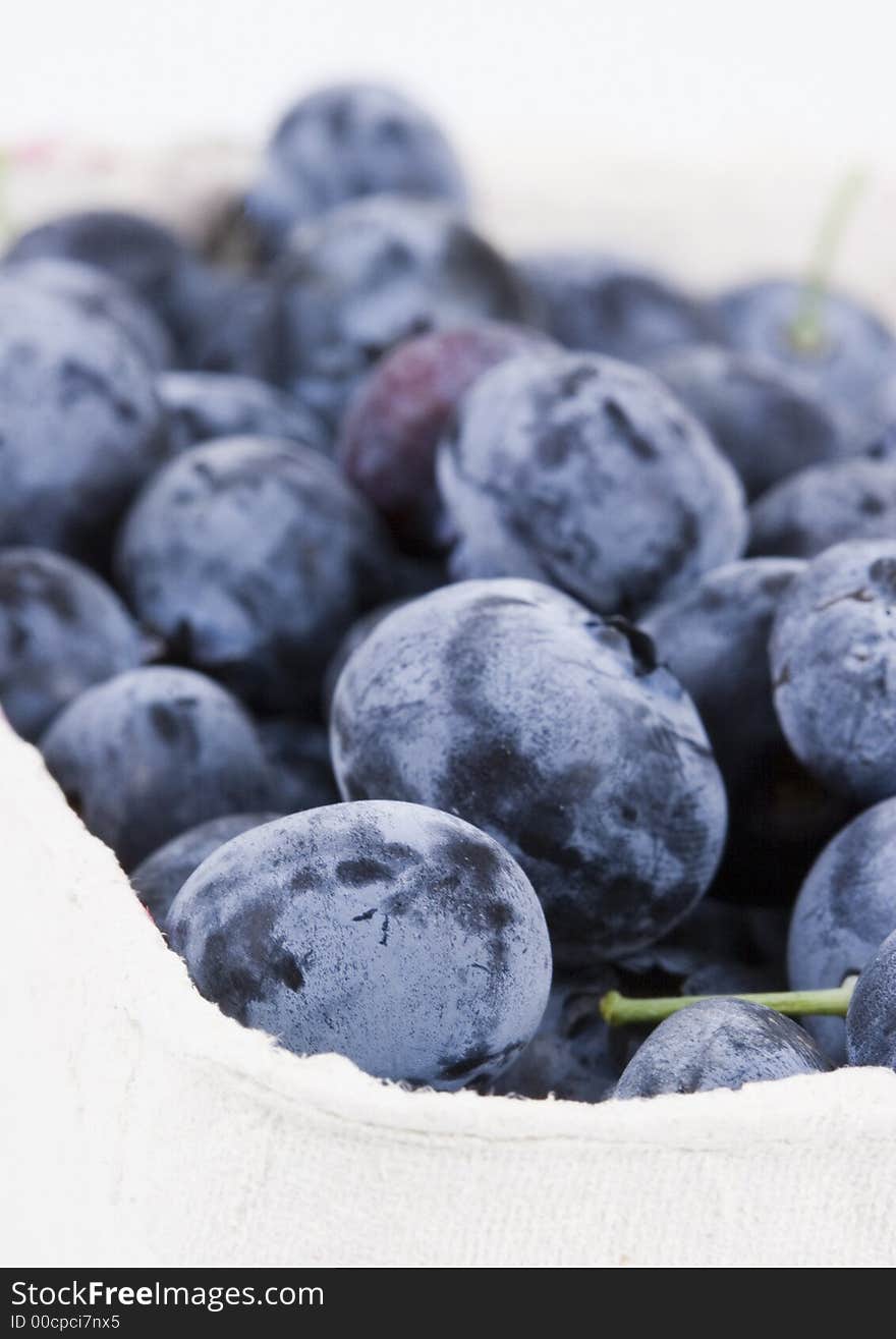 Blueberries are a group of flowering plants in the genus Vaccinium, sect. Cyanococcus. The species are native to North America and eastern Asia. Blueberries are both cultivated and picked wild. Wild blueberries, smaller and much more expensive than cultivated ones, are prized for their intense flavour and colour.