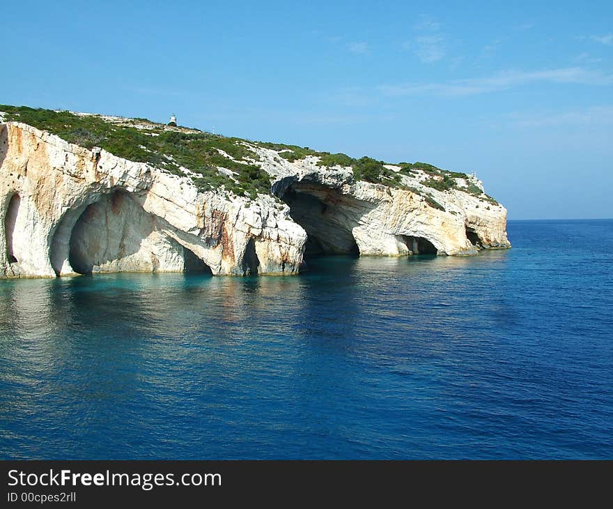 Sea caves