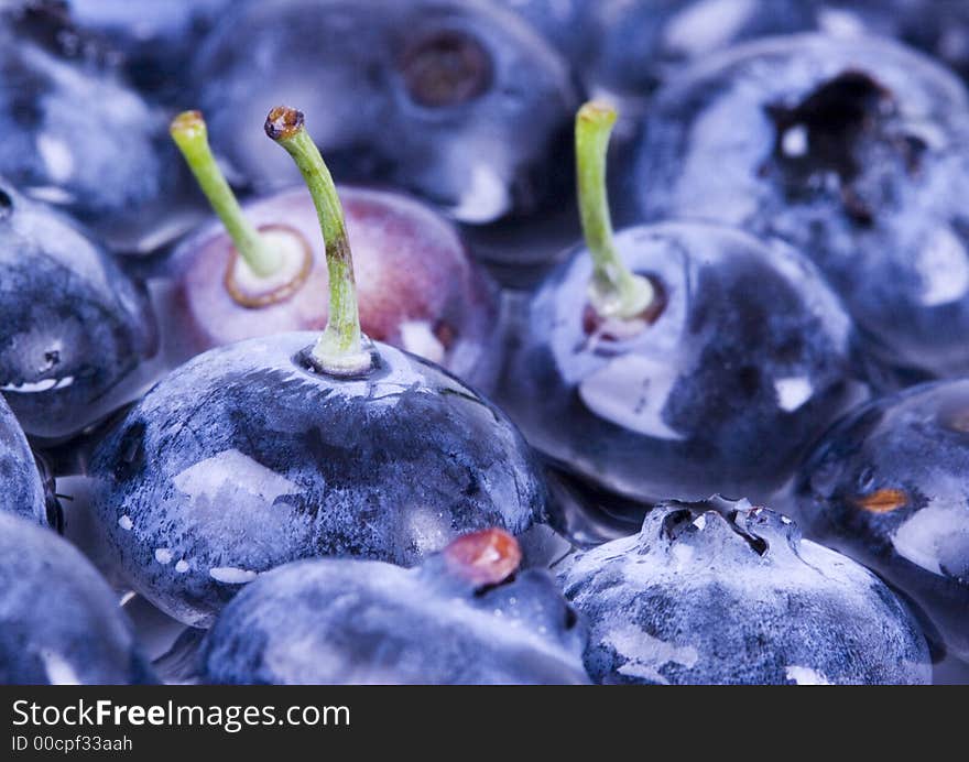 Blueberries are a group of flowering plants in the genus Vaccinium, sect. Cyanococcus. The species are native to North America and eastern Asia. Blueberries are both cultivated and picked wild. Wild blueberries, smaller and much more expensive than cultivated ones, are prized for their intense flavour and colour.