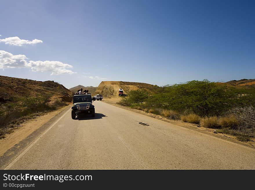 Road, asphalt, auto, automobile, blue, cloud, cloudy, color, colorful, direct,