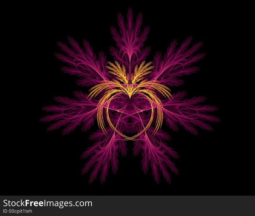 Exotic Heart abstract