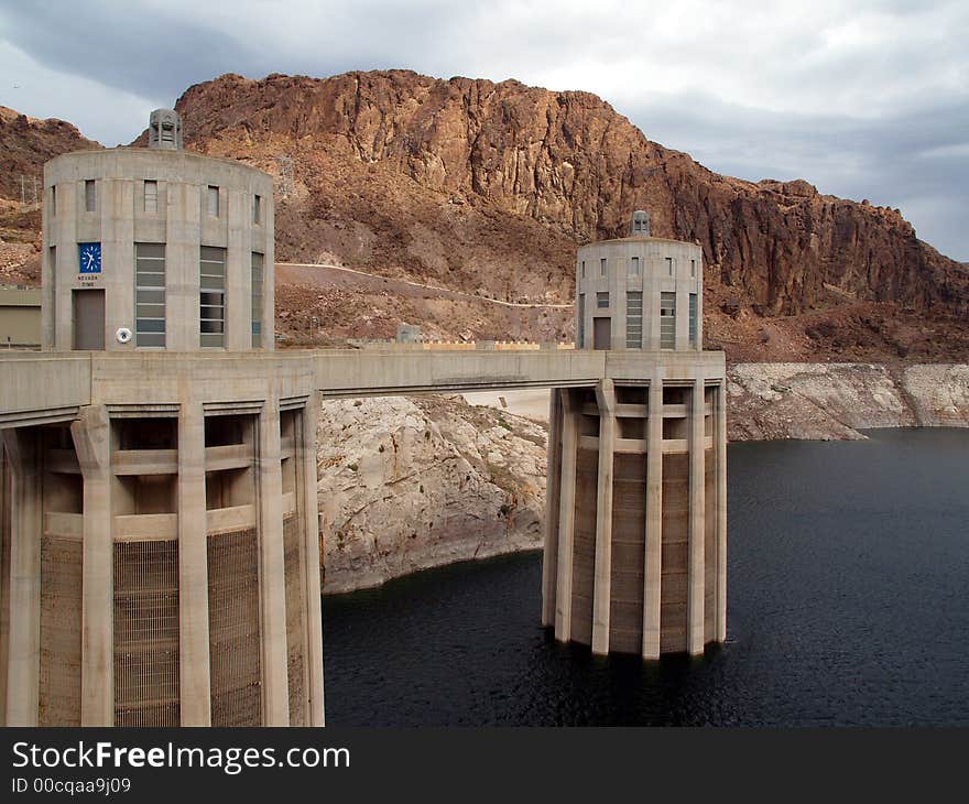 The Hoover Dam in Arizona