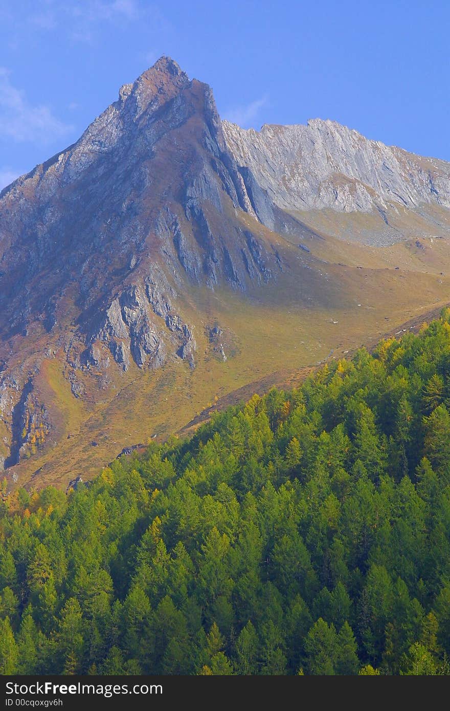 Nice mountain landscape in the summertime – outdoor. Nice mountain landscape in the summertime – outdoor