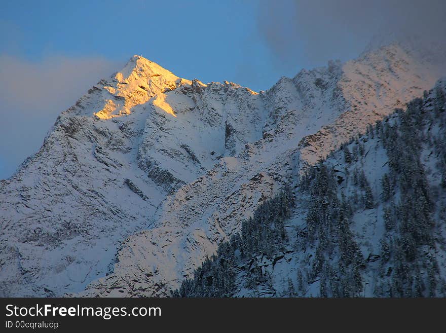 Nice mountain landscape in the summertime – outdoor. Nice mountain landscape in the summertime – outdoor